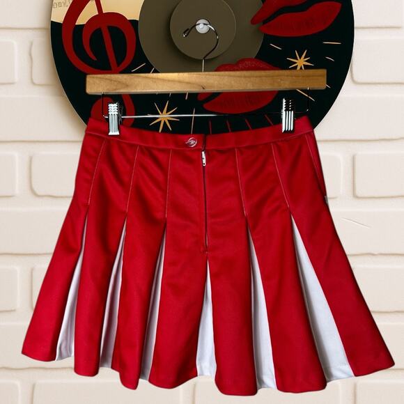 Champion Ultrafuse Wildcats Red Pleated Athletic Skirt - Picture 4 of 4